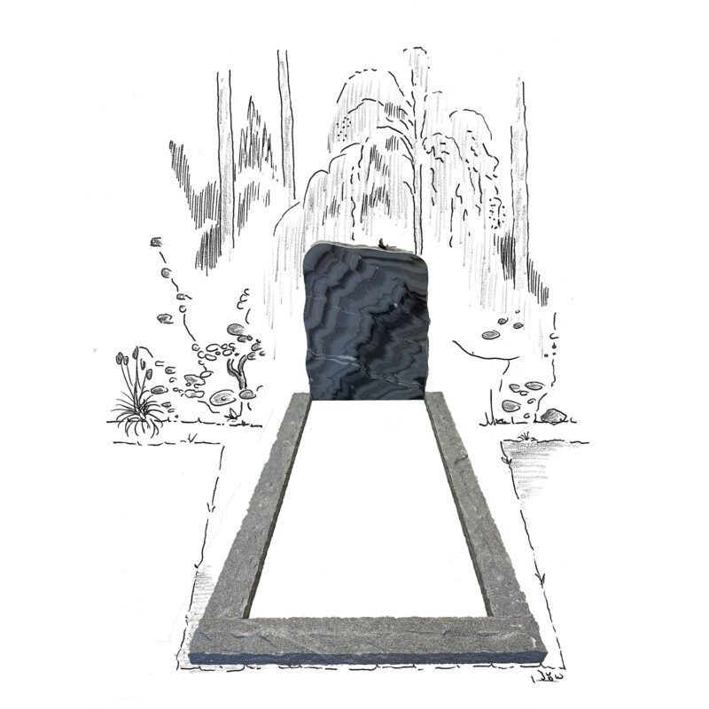 Gejobte ruwe omranding